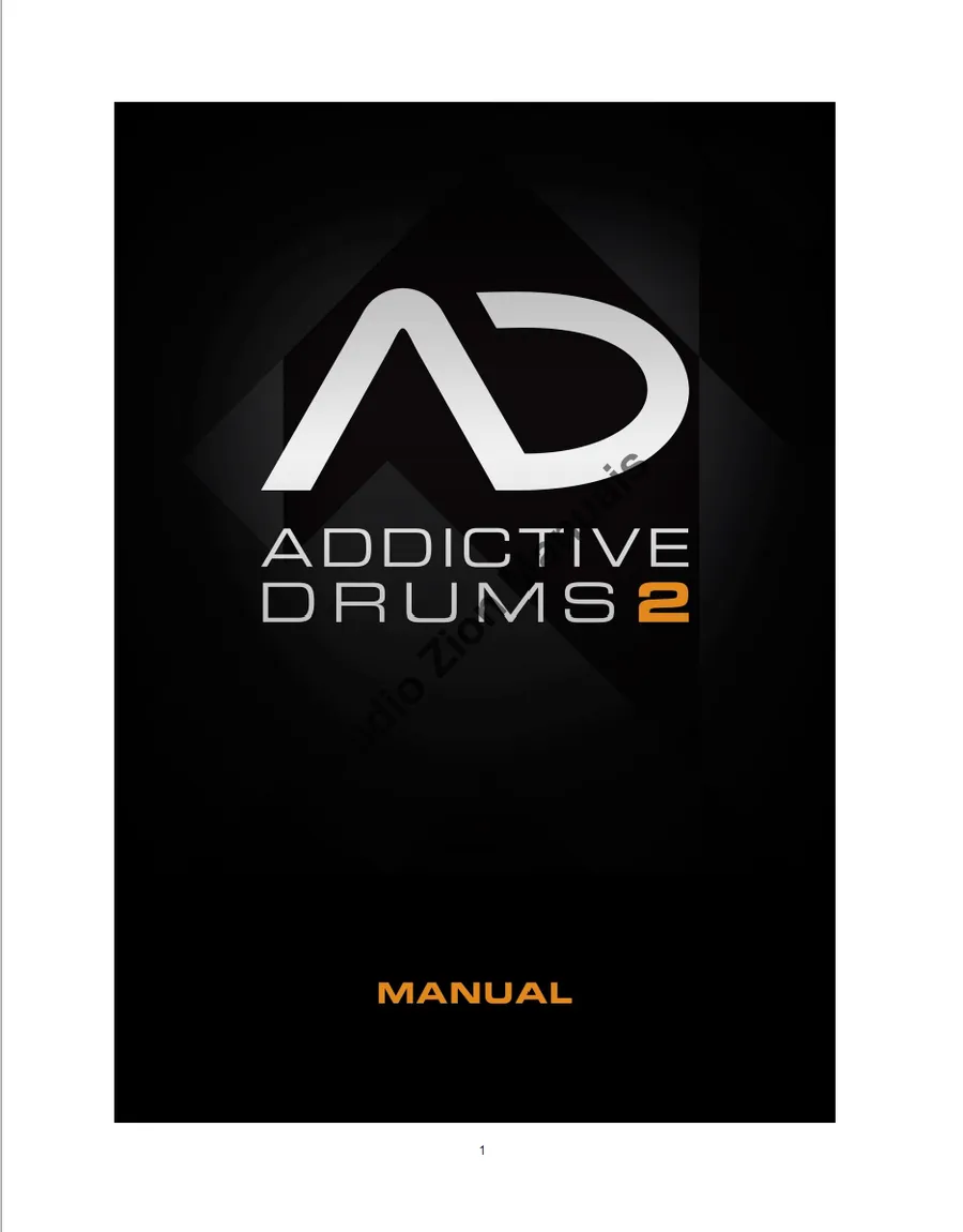 Manual Addictive Drums 2