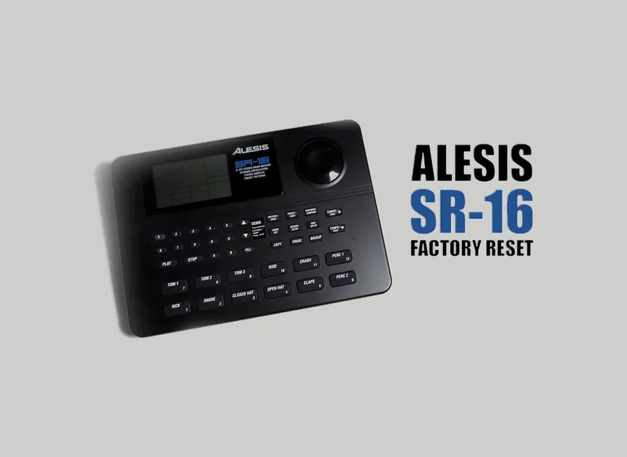 Manual Alesis SR-16