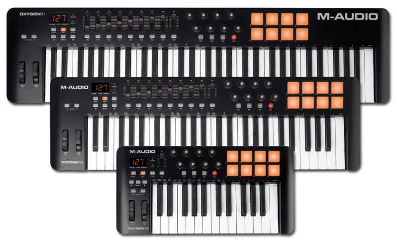 Manual M-audio Oxygen séries 25-49-61